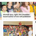 Articles - Morgan County Press: Michele Spry, right, the Columbia-based author of two self-published