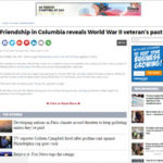 articles - Washington Times: Friendship in Columbia reveals World War II veteran’s past