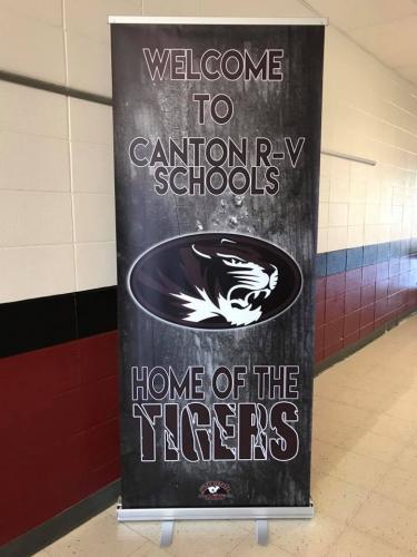 Canton school sign